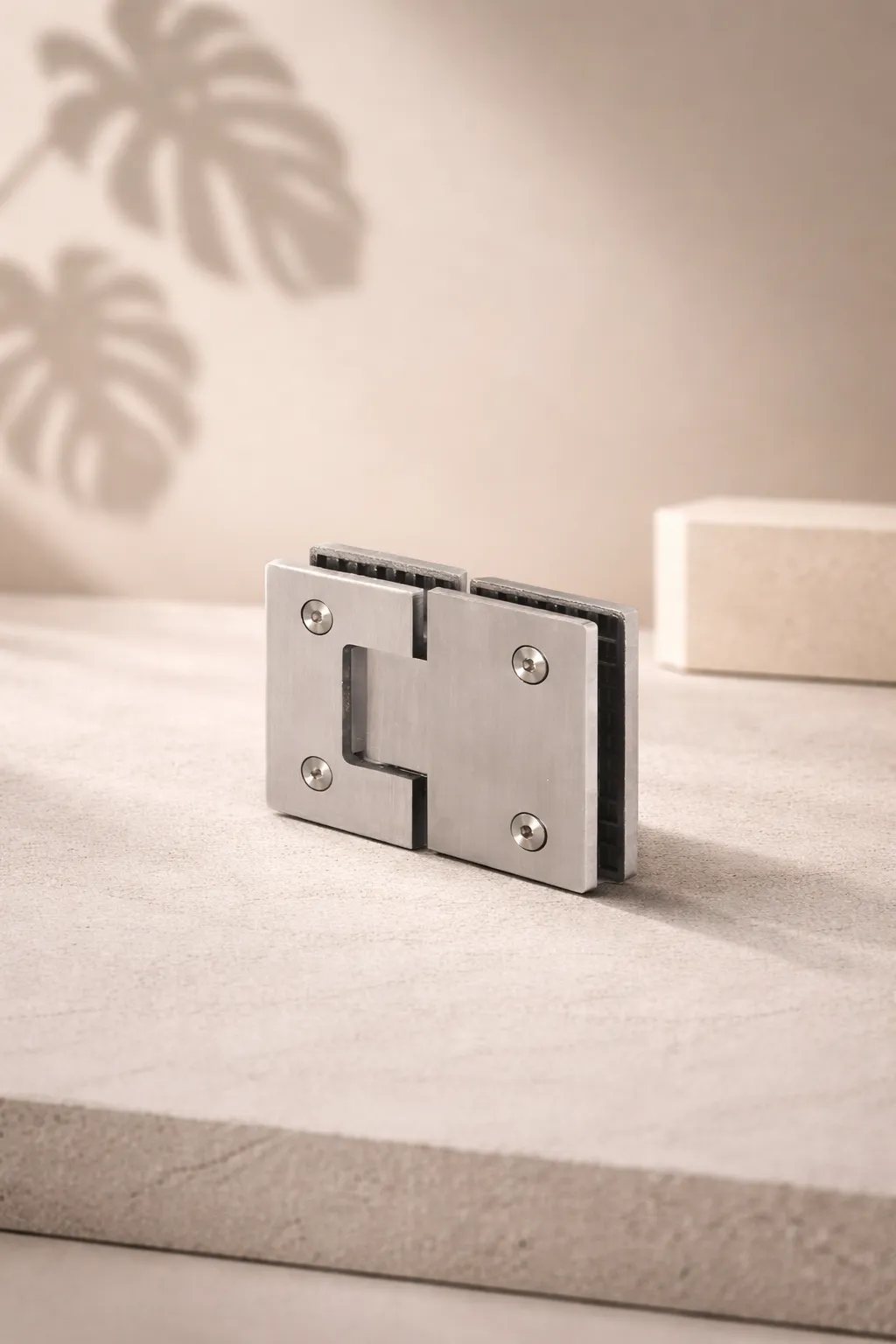GLAXOR 180° Glass-to-Glass Inline Hinge