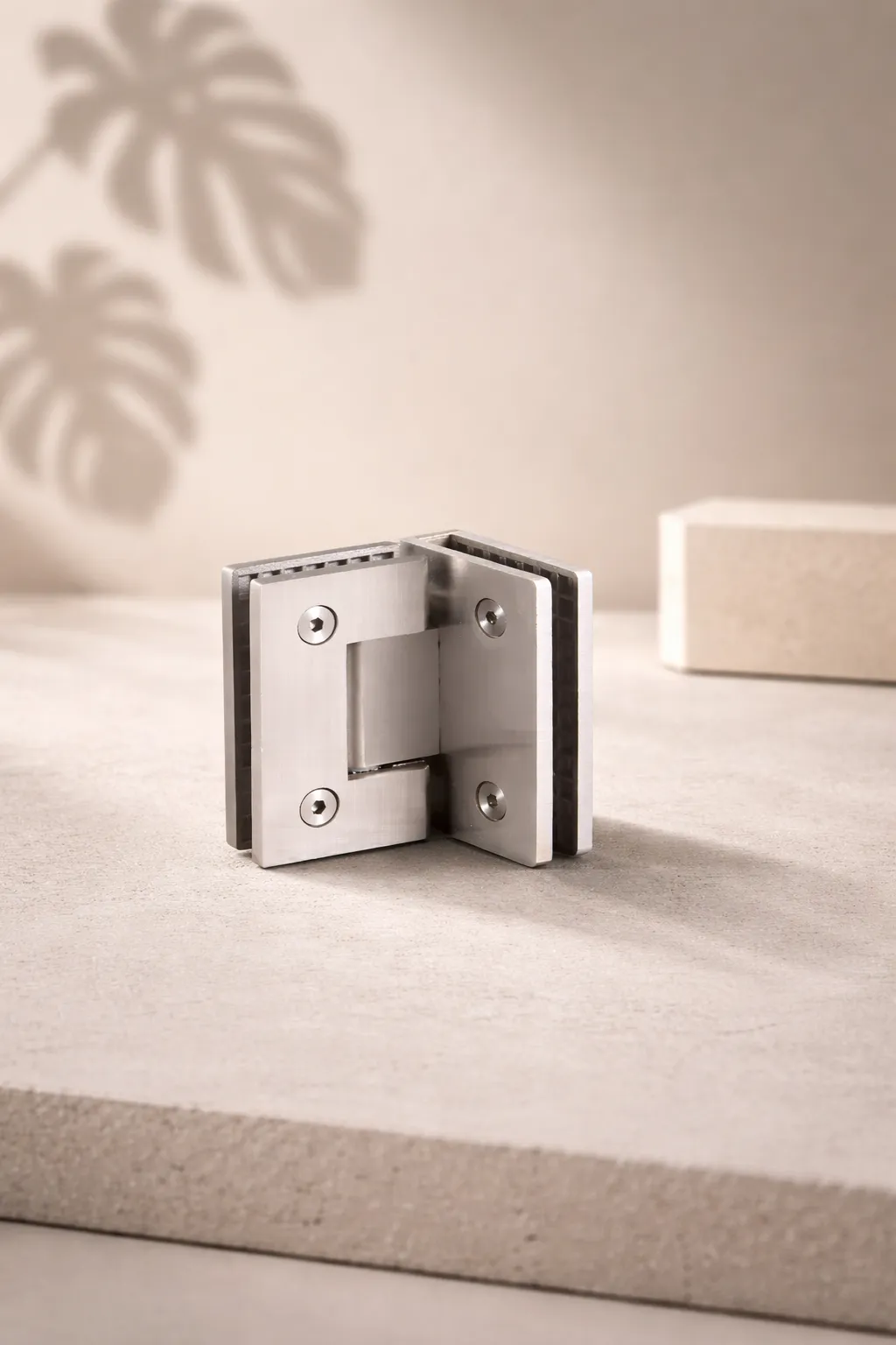 GLAXOR 90° Glass-to-Glass Corner Hinge