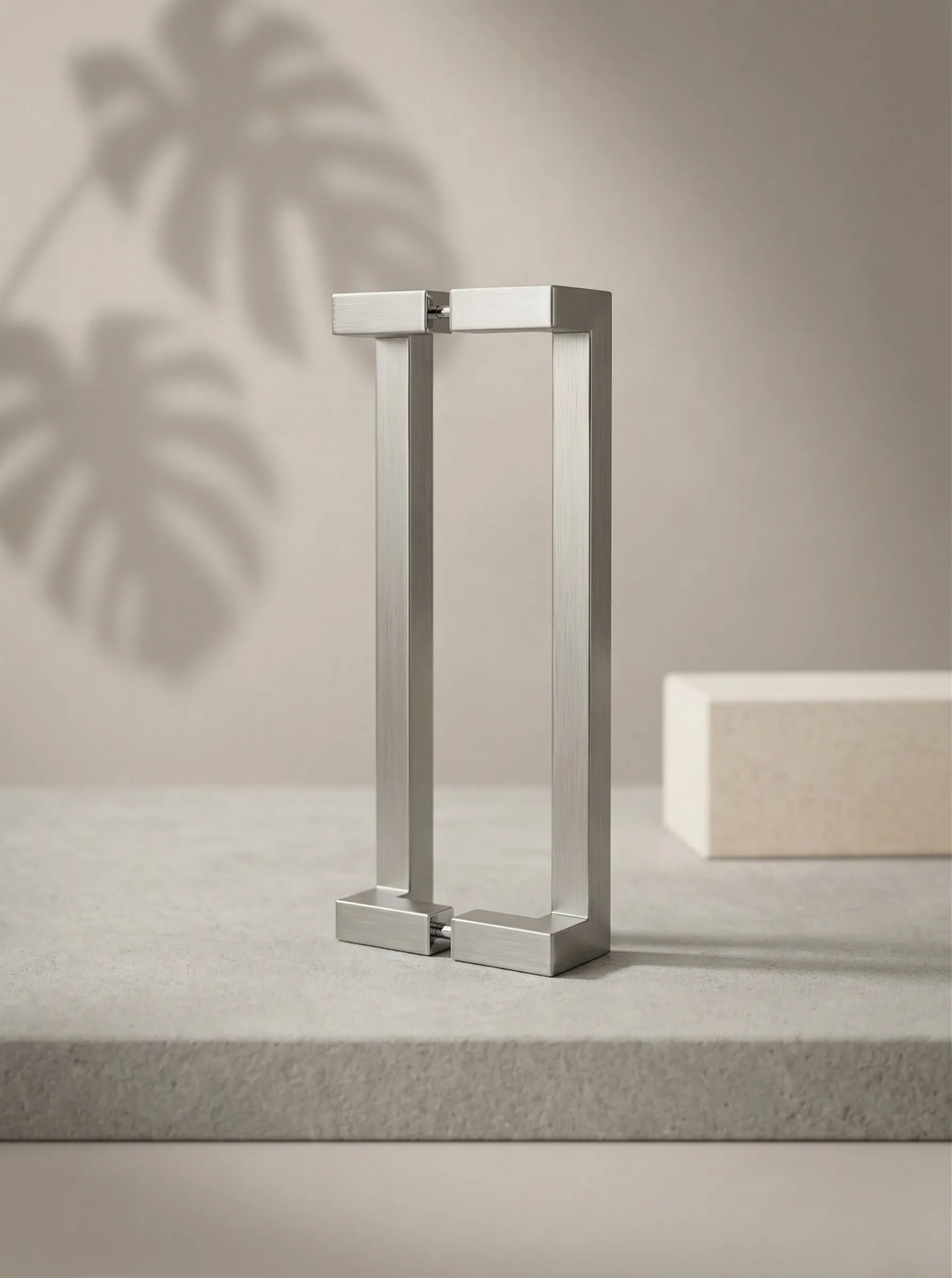 Best Glaxor Q-Shape Square Glass Door Pull Handle