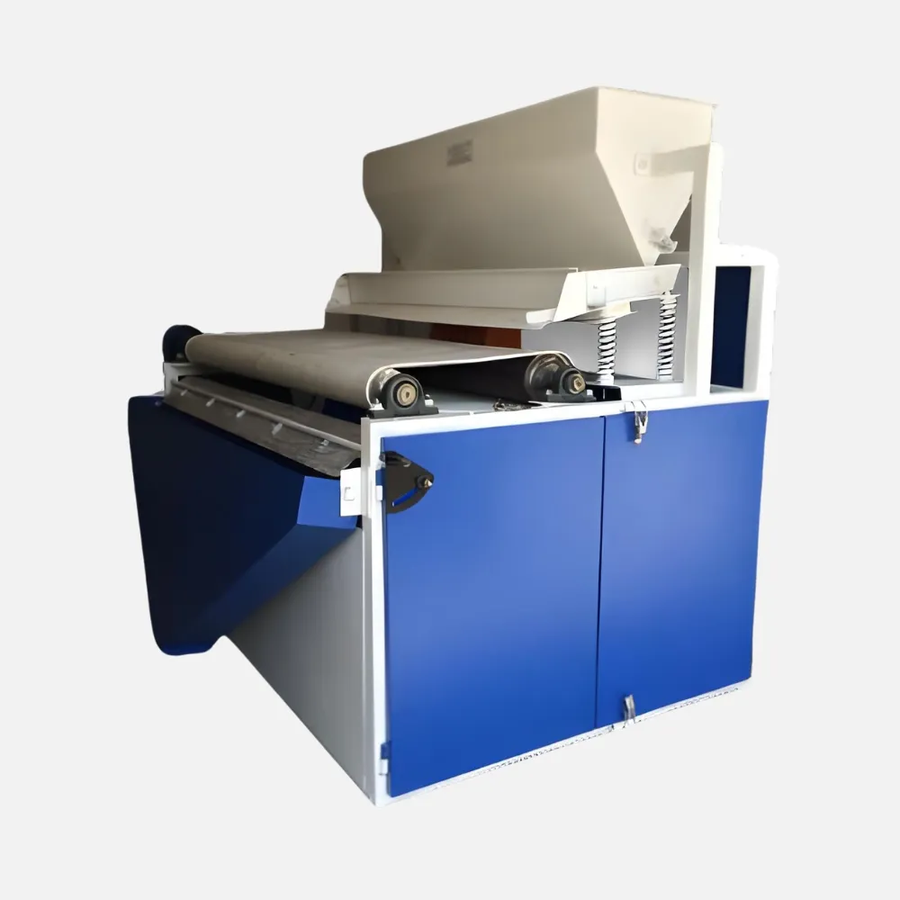 High-intensity magnetic roll separator manufactured by IP Magnate for precise mineral purification.